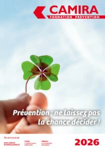 Un trèfle à 4 feuilles pour évoquer que dans la prévention, il ne faut pas laisser la chance décider