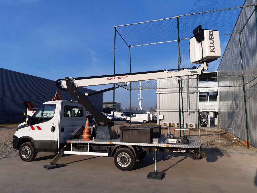 Nacelle PEMP catégorie 1B de le recommandation CACES R486