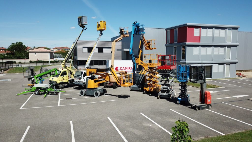 Les nacelles / PEMP de Camira