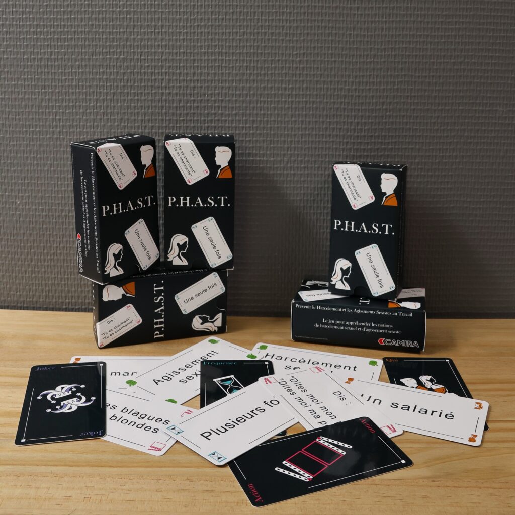 Jeu pour appréhender les notions d'agissement sexiste et harcèlement sexuel